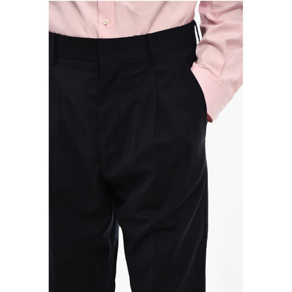 Dsquared² virgin wool turn up cuff 2-button suit