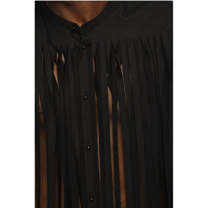 Dsquared² Vintage Effect Shirt with Snap Buttons