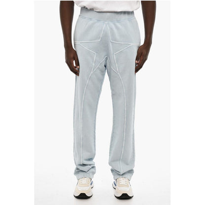 Dsquared² Solid Color Baggy Fit Joggers with Drawstring Waist