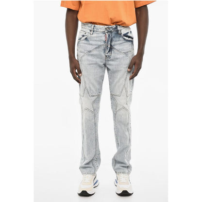 Dsquared² Acid Wash Regular Fit Jeans