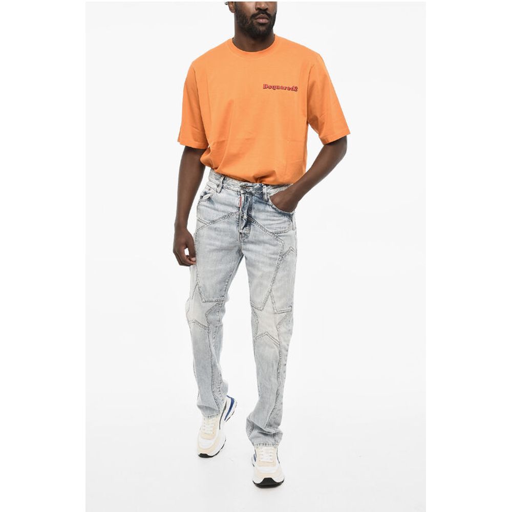 Dsquared² Acid Wash Regular Fit Jeans