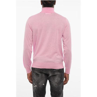 Dsquared² Turleneck Sweater with Ton On Ton Monogram