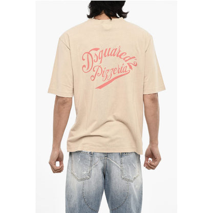 Dsquared² Printed Cotton Crew-neck T-shirt