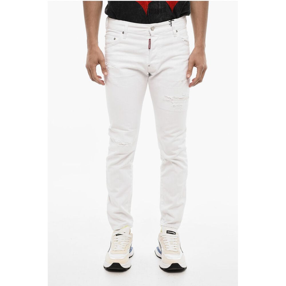 Dsquared² WHITE BULL Light Wash Jeans
