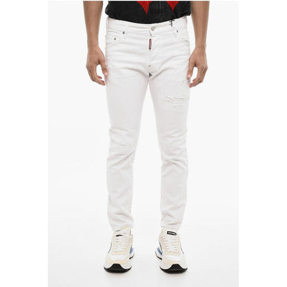 Dsquared² WHITE BULL Light Wash Jeans