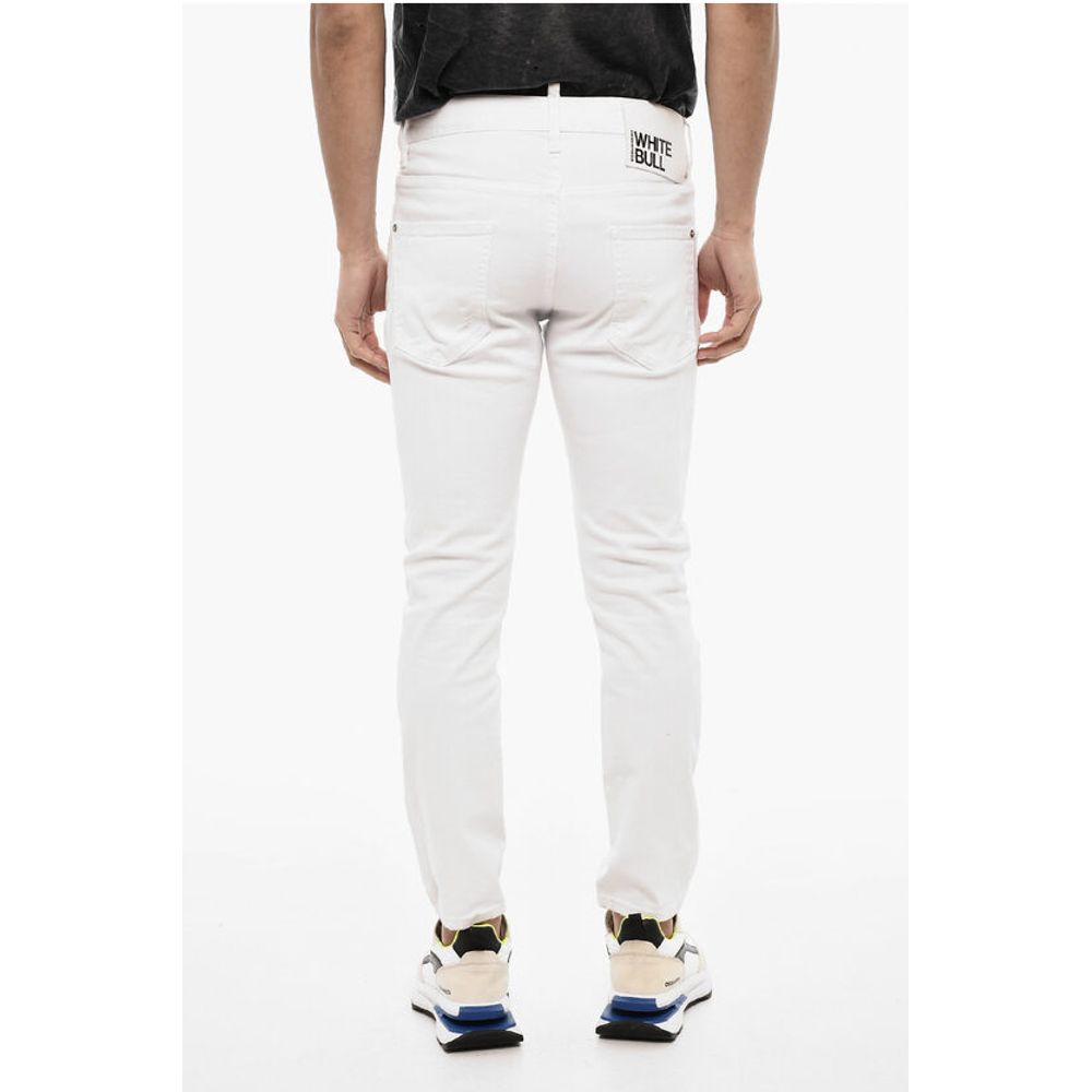 Dsquared² WHITE BULL Light Wash Jeans