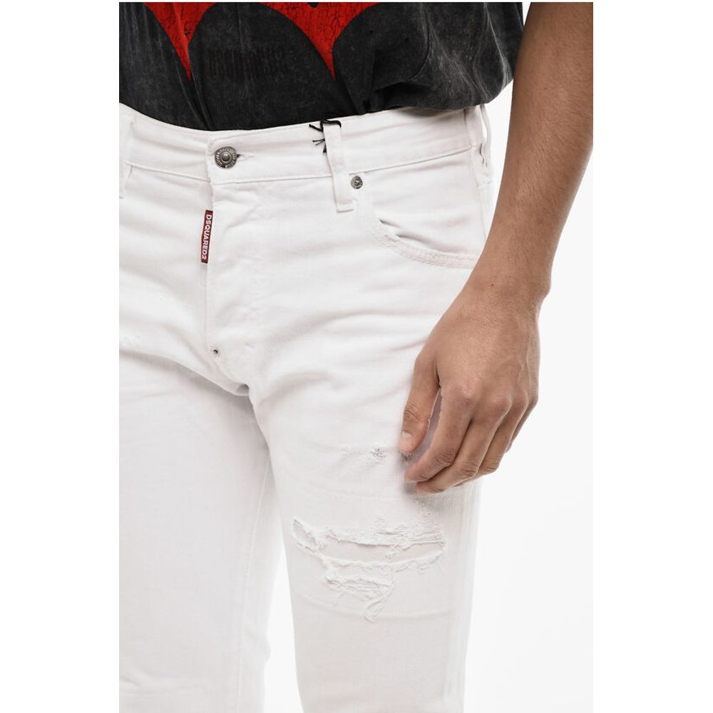 Dsquared² WHITE BULL Light Wash Jeans