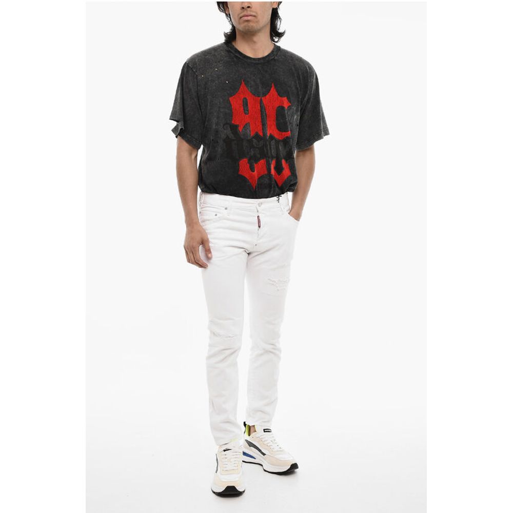 Dsquared² WHITE BULL Light Wash Jeans