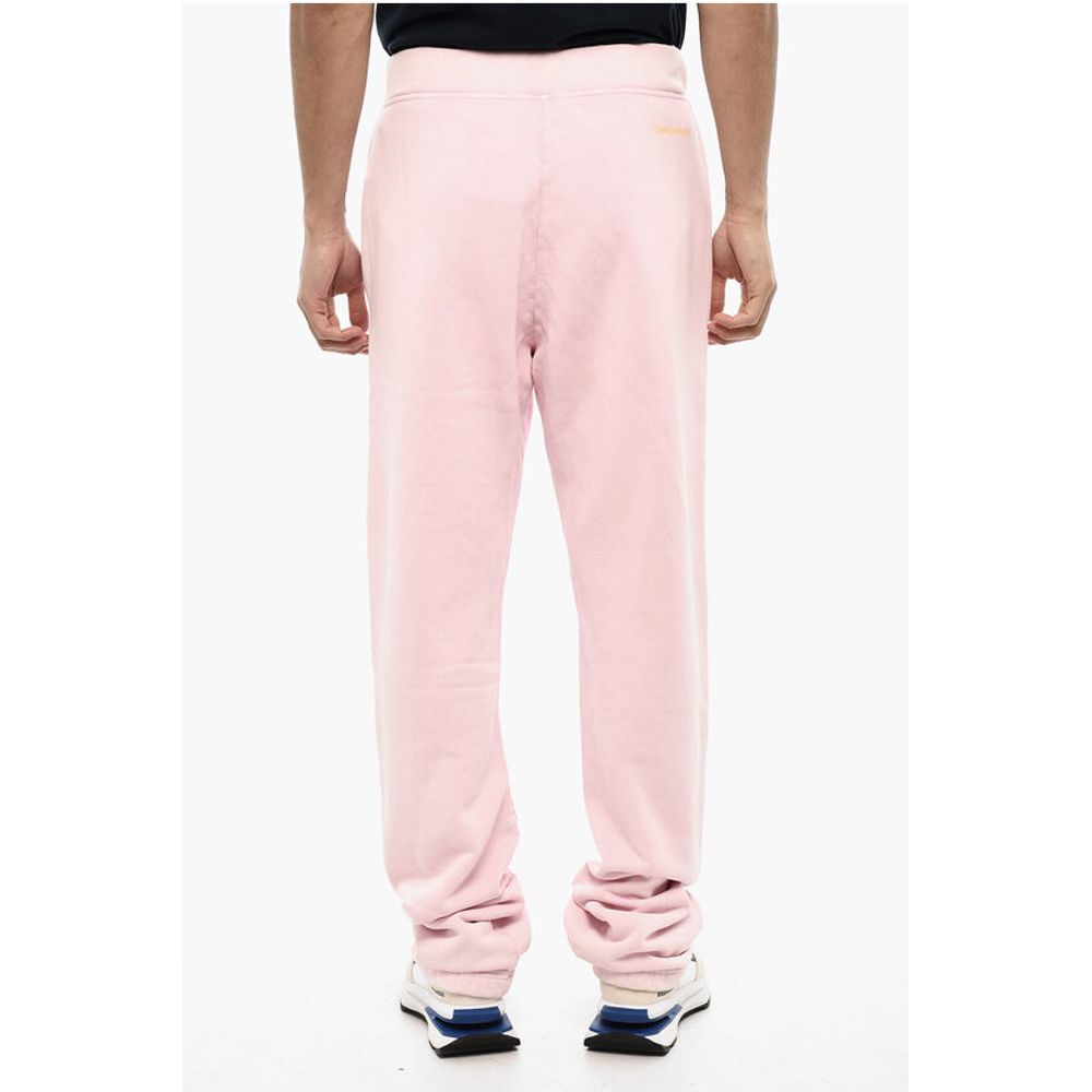 Dsquared² Solid Color Cotton Joggers with Logo
