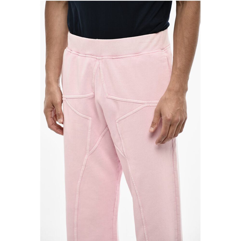 Dsquared² Solid Color Cotton Joggers with Logo