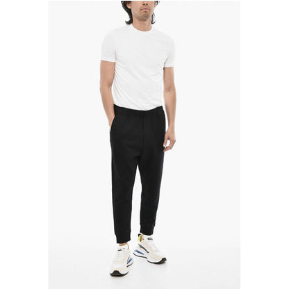 Dsquared² solid Color Joggers with Drawstring Waist