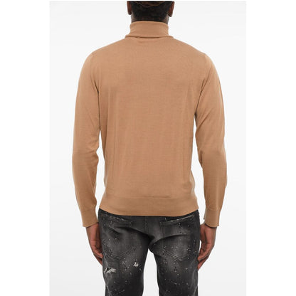 Dsquared² Turleneck Sweater with Ton On Ton Monogram