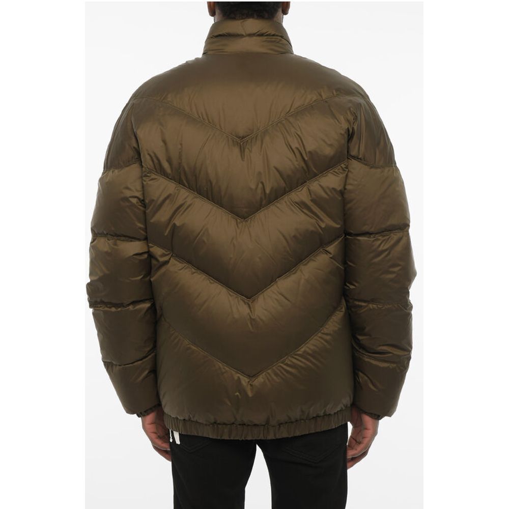 Dsquared² Quilted Jacket with Zip Closure and Monogram