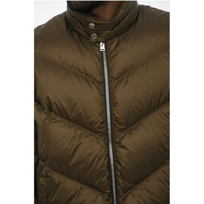 Dsquared² Quilted Jacket with Zip Closure and Monogram