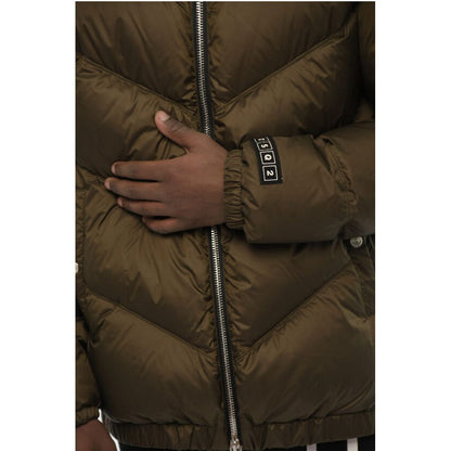 Dsquared² Quilted Jacket with Zip Closure and Monogram
