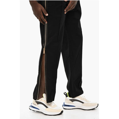 Dsquared² Cotton Pants with Golden Effect Zip