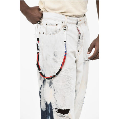 Dsquared² Acid Wash Effect Distressed Jeans