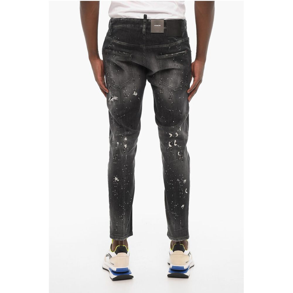 Dsquared² Rhinestone Regular Fit Jeans