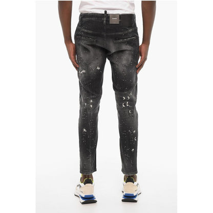 Dsquared² Rhinestone Regular Fit Jeans