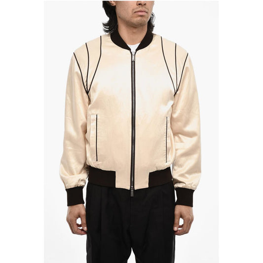 Dsquared² Satin Sweatshirt with Contrasting Trim