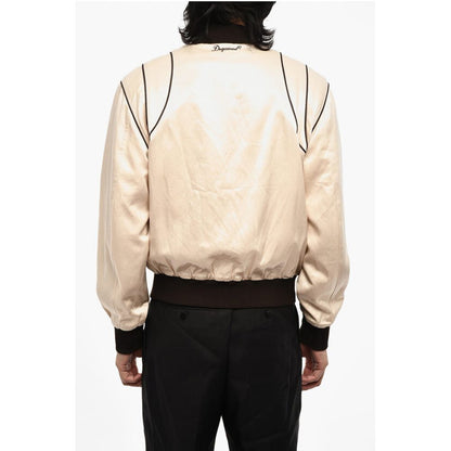 Dsquared² Satin Sweatshirt with Contrasting Trim