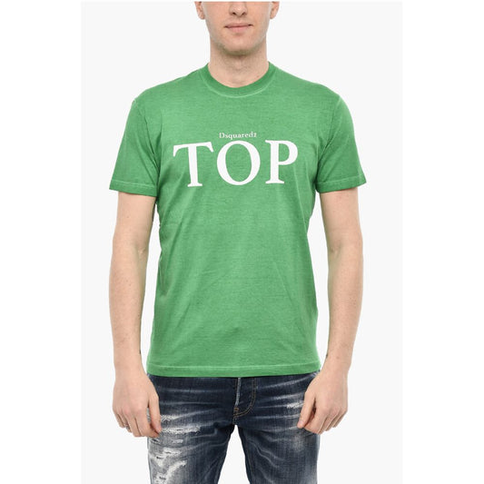 Dsquared² Crew-neck T-shirt with Frontal Print