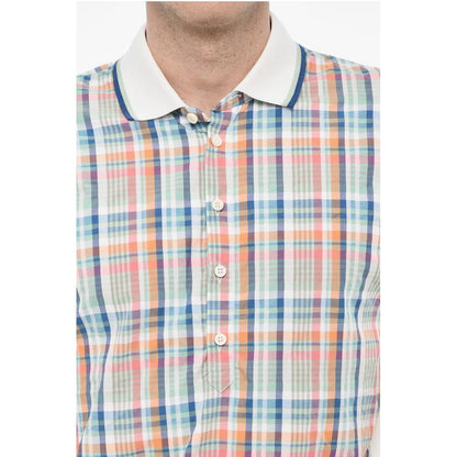 Dsquared² Checked Shirt With Knitted Details