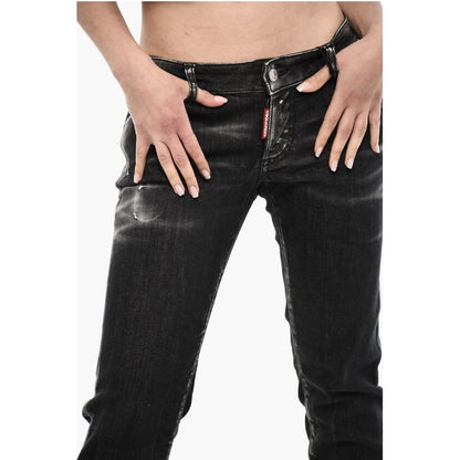 Dsquared² Regular Waist Dark Wash Jeans