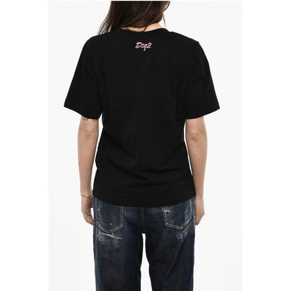 Dsquared² Easy Fit Crew-neck T-shirt with Gradient Print