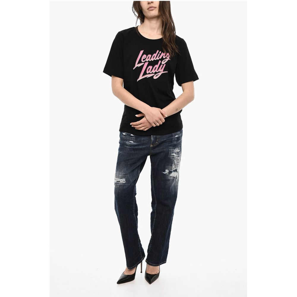 Dsquared² Easy Fit Crew-neck T-shirt with Gradient Print