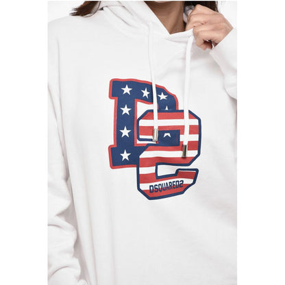 Dsquared² Cotton Hoodie with Monogram