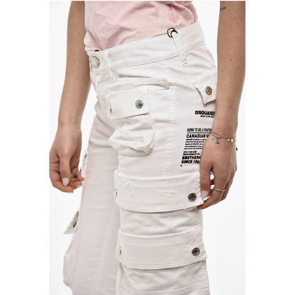 Dsquared² Low Waist Skinny Cargo Pants