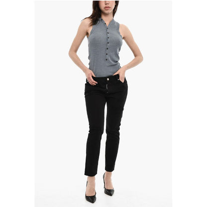Dsquared² Distressed Effect High-Waisted Jeans
