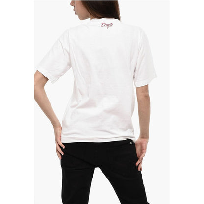 Dsquared² Short Sleeved LEADING LADY Printed T-shirt