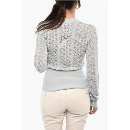 Dsquared² Perforated Cardigan with Logoed Buttons