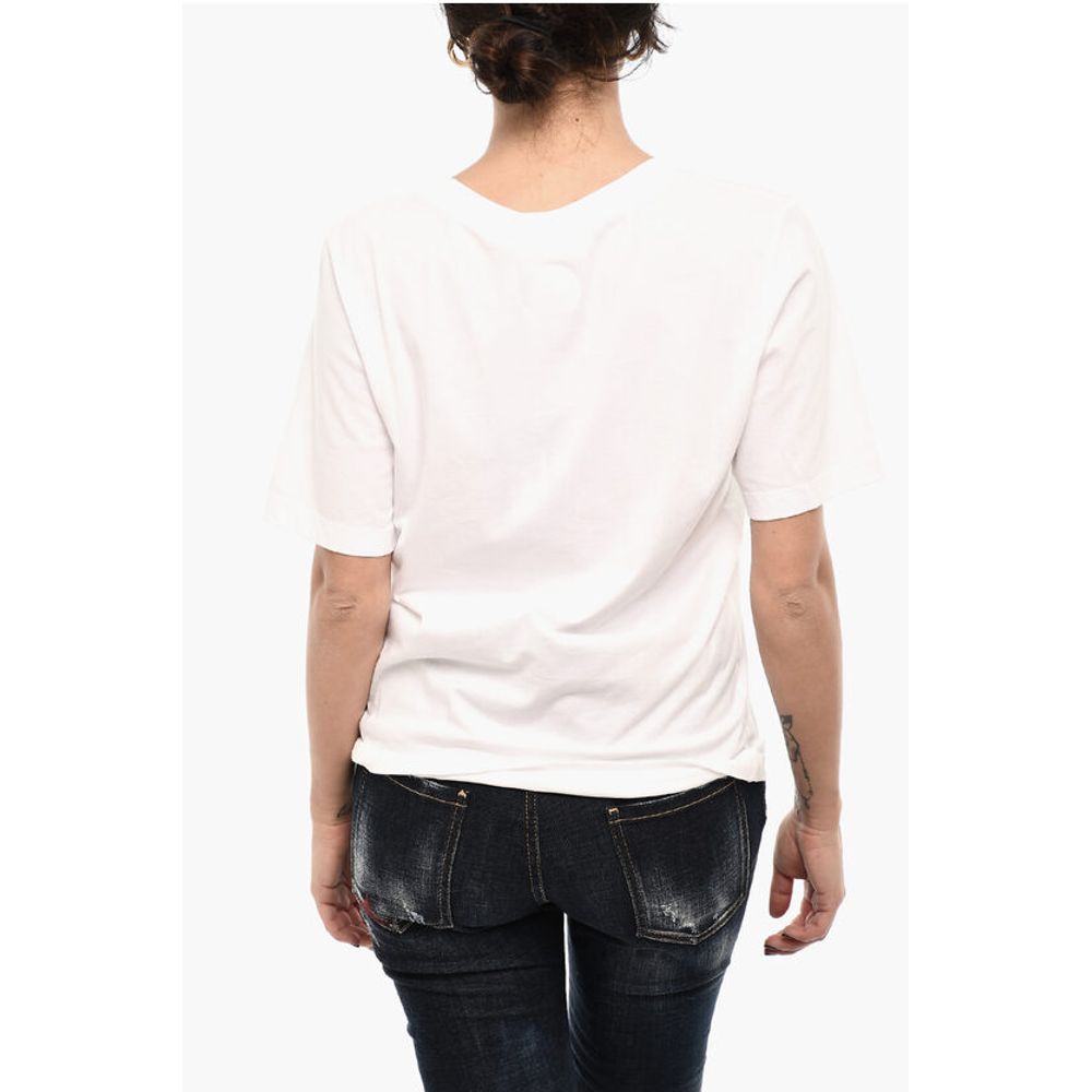 Dsquared² Cotton Crew-neck T-shirt with Monogram