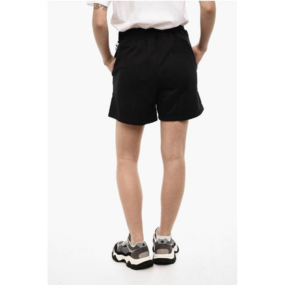 Dsquared² Cotton Blend ICON Shorts with Logoed Side Bands