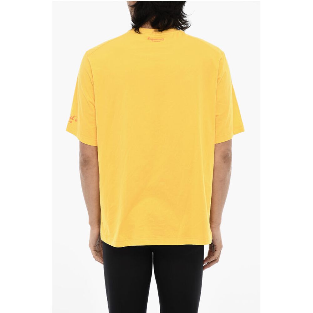 Dsquared² Solid Color Underwear Crew-neck T-shirt