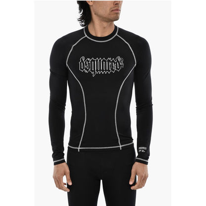 Dsquared² Slim Fit Sport T-shirt with Gothic Print