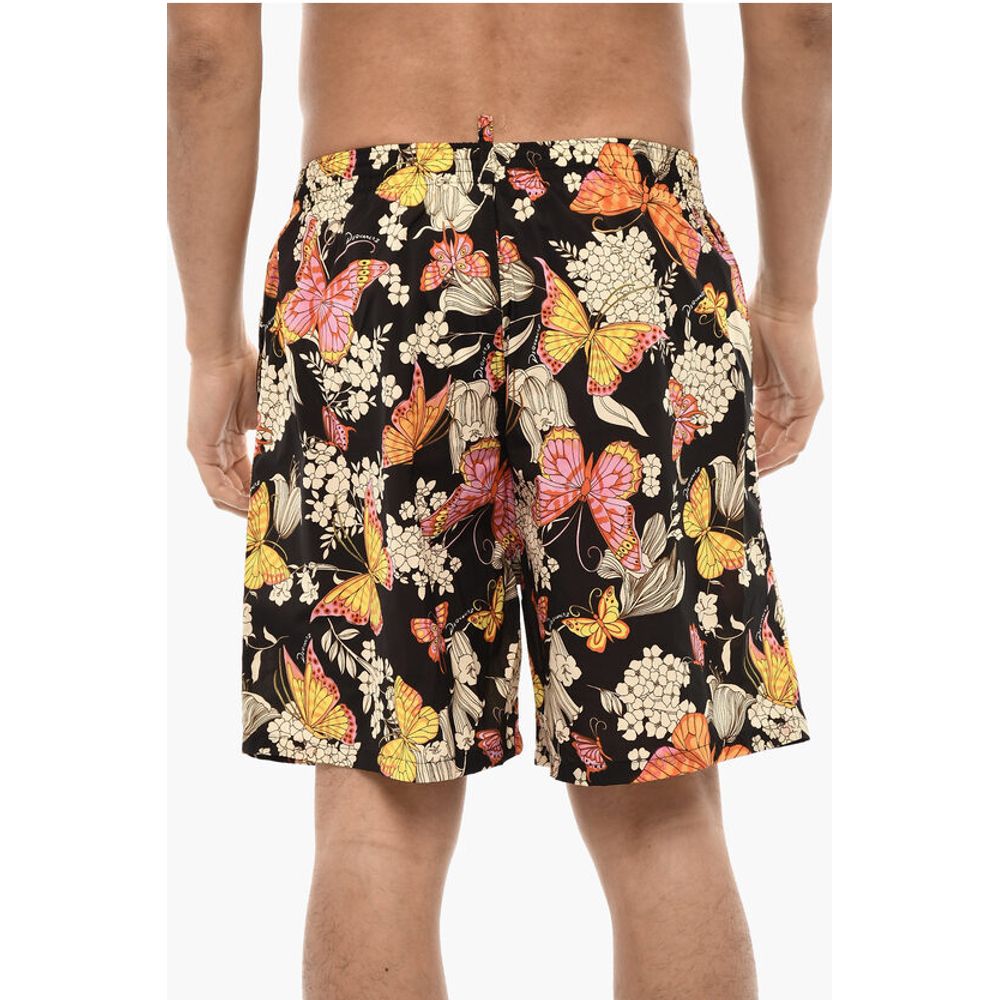 Dsquared² Printed BUTTERFLY Swim Shorts