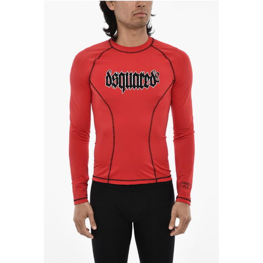 Dsquared² Slim Fit Sport T-shirt with Gothic Print
