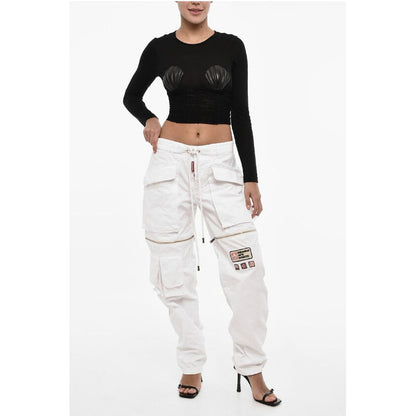 Dsquared² Regular Waist Loose Fit Cargo Pants