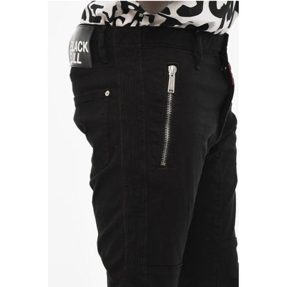 Dsquared² BLACK BULL Dark Wash Jeans with Zip