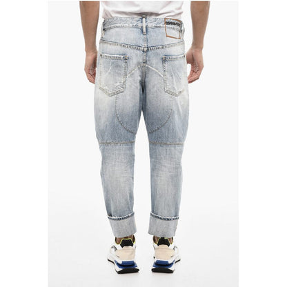 Dsquared² Distressed Effect Baggy Jeans 17 cm