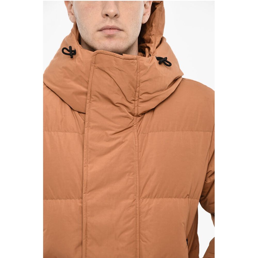 Dsquared² Quilted Hooded Duck Down
