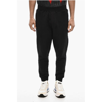 Dsquared² 2 Pockets Fleeced Cotton Joggers