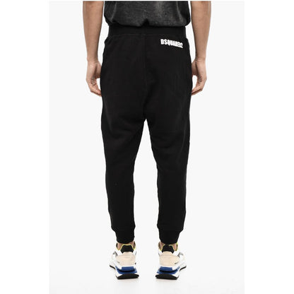 Dsquared² 2 Pockets Fleeced Cotton Joggers