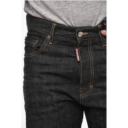 Dsquared² Regular Fit Jeans with Back Maxi Embroidery