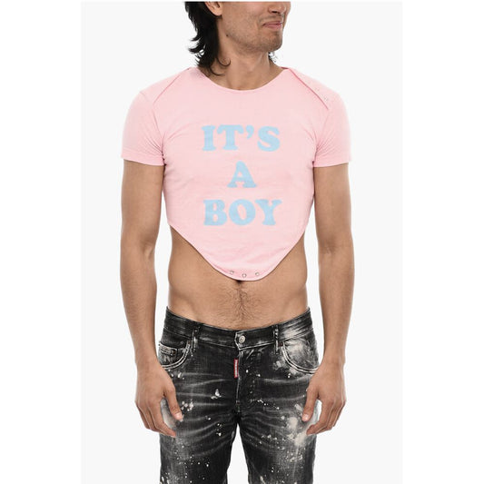 Dsquared² Cropped Crew-neck T-shirt