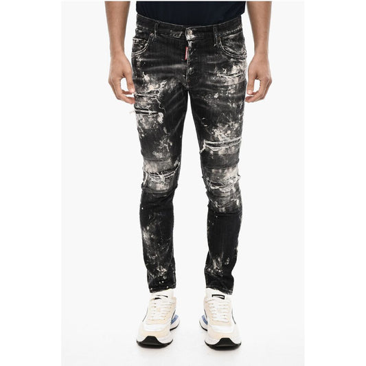 Dsquared² Acid Wash Distressed SUPER TWINKY Jeans